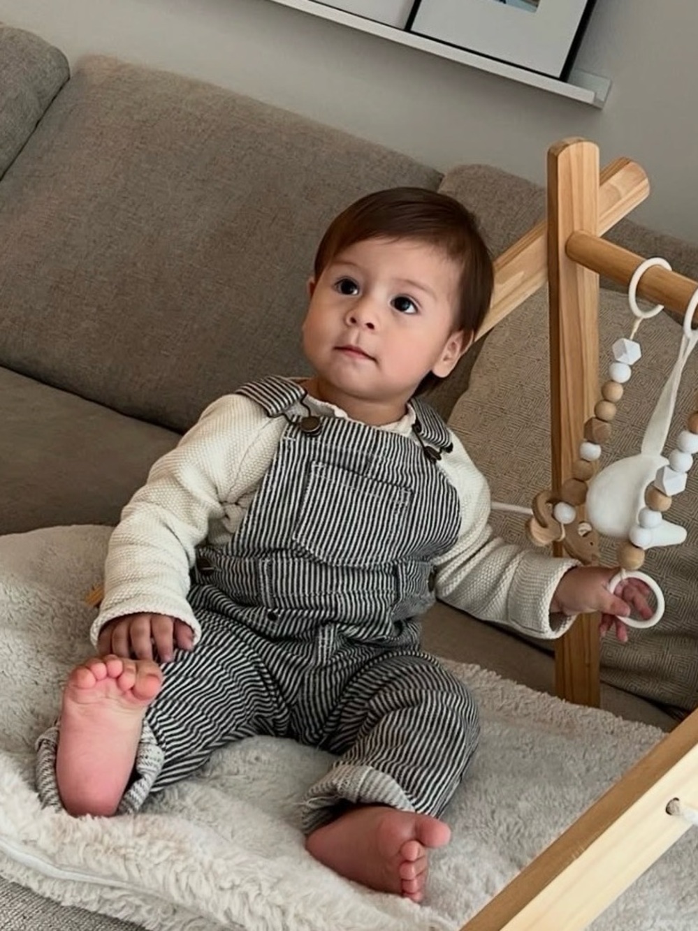 Jamie Kay Arlo Twill Overall - Constellation/Shell